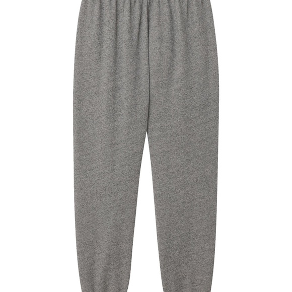 NEW THE GREAT The Stadium Sweatpant Jogger Varsity Gray Cotton Size Small (1) - Picture 6 of 12
